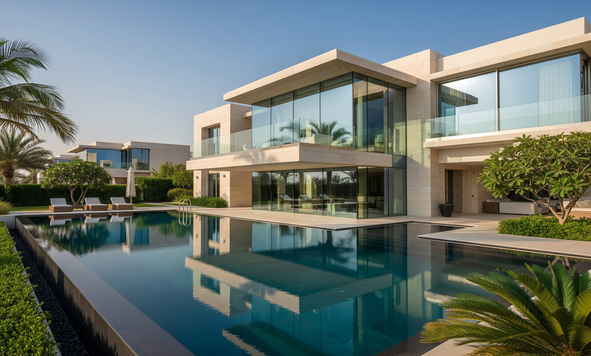 Üst segment çağdaş villalar